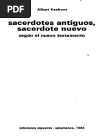 VANHOYE, A., Sacerdotes Antiguos, Sacerdote Nuevo, Según El Nuevo Testamento, Sígueme, Salamanca 1984