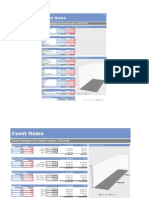 Event Planning Budget Template (Excel)