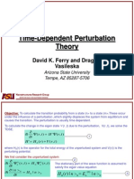 Time Dependent Perturbation Theory