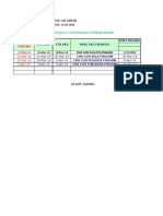 FCL Schedule - Dublin