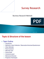 BRM Survey Research