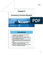 Chap 06 Inventory Control Models