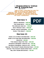 Classic Superstars Collector's Value Guide & Checklist