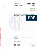 NBR 7480 2007 PDF