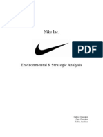 Nike Inc Strategic Recommendation Report Part I