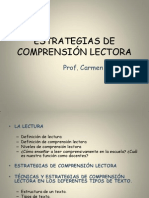 Estrategias de Comprensión Lectora. Carmen