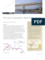 Long Viaduct Spans Across The Kam Tin River.