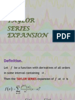 Math 38 UPLB Taylor Series Expansion