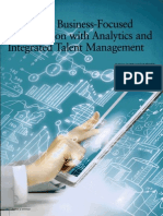 Creating A Business-Focused HR Function With Analytics and Integrated Talent Management