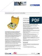 Fully Automated Three Phase Transformer Turns Ratio Meter: Features and Benefits