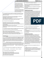 Worksheet Compiled by Saquib-Ul Haque: PASSAGE#1: Mixed 3