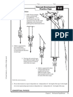 Mechanical Equilibrium Worksheet