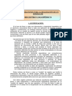 Relacion de Pruebas para Aprendizaje