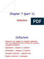 Enzyme Catalysis-Chapter 7 (Part 1)