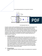 Fluid Mechanics - Type of Flowmeter