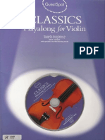 Classics - Play.along - Violin. (For Students)