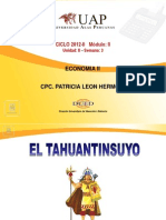 Semana 3, Ayuda 3, El Tahuantinsuyo I