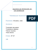 Trabajo Practico de Tecnología de Los Materiales