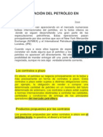 Tipos de Negociacion de Petroleo