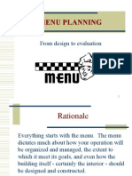 Planning Menu