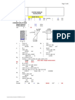 Foster Wheeler Calculation: Beam No B1