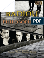 Badiou and The Philosophers