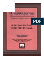 Derecho Procesal Constitucional