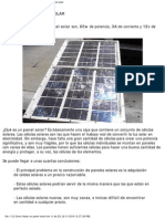 Tutorial Como Hacer Panel Solar