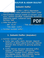 3 Industri Sulfur-As Sulfat