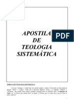 Apostila Teologia Sistemtica