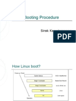 Linux Booting Procedure: Sirak Kaewjamnong