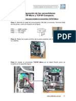 Configuración TCP-IP Hand Punch 1000