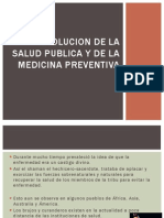 Evolucion de La Salud Publica y de La