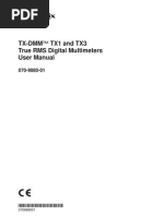 Tektronix TX3 Manual