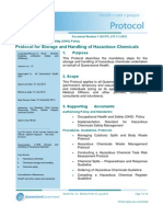 Protocol For Storage and Handling of Hazardous Chemicals (Qh-ptl-275!3!1)