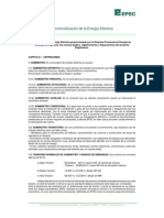 Reglamento de Comercialización de La Energía Eléctrica