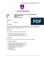 Lab Sheet 2 - Tensile Test-Student