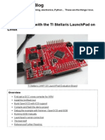 Getting Started With The TI Stellaris LaunchPad On Linux - Christian's Blog