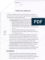 Complaint Affidavit Graft Case Vs Senate President Drilon Et Al Over Anomalous Esplanade II Project in Iloilo City.