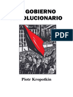 El Gobierno Revolucionario, de Piotr Kropotkin