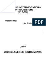 Electronic Instrumentation & Control Systems