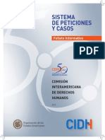 Folleto para Interponer Denuncia Ante La Cidh