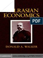 Walrasian Economics - Donald A.walker