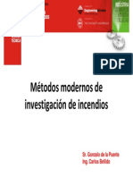 Métodos Modernos de Investigación de Incendios I