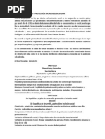 La Ley de Desarrollo y Protección Social de El Salvador