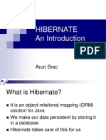 Hibernate An Introduction: Arun Srec