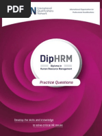 Practice Questions: Develop The Skills and Knowledge To Solve Critical HR Issues