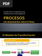 Procesos y Diagramas SIPOC