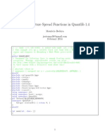 Termstructure Spread Functions in Quantlib 1.4: Mauricio Bedoya February 2014