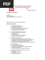 9 Anaesthesia For Prostatectomy